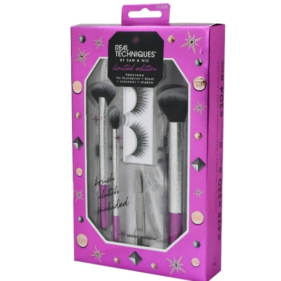 NIB Real Techniques Lustrous Makeup Brush Set - Picture 5 of 6